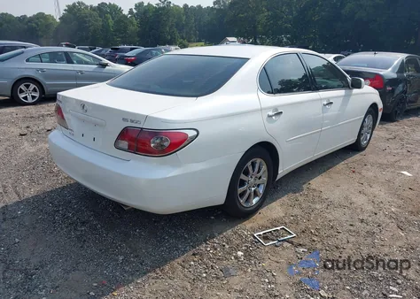 2003 Lexus Es 300 from USA, damaged, VIN JTHBF30G330141363